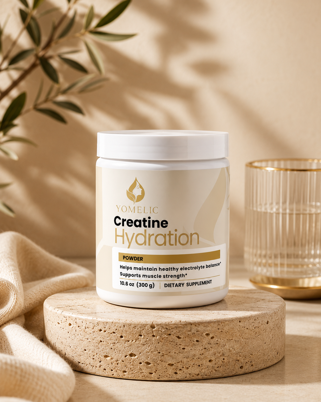 YOMELIC CREATINE HYDRATION POWDER